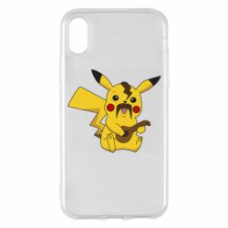 Чохол для iPhone X/Xs Козак пікачу - PrintSalon