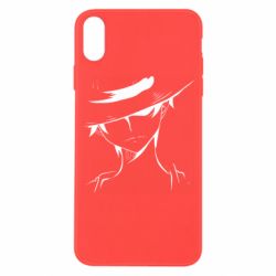 Чохол для iPhone X/Xs Luffy in a hat - PrintSalon