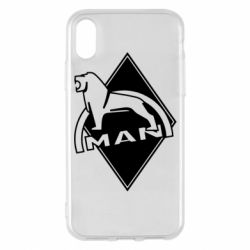 Чехол для iPhone X/Xs Man Art - PrintSalon