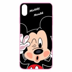 Чехол для iPhone X/Xs Mickey Kiss - PrintSalon