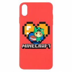 Чохол для iPhone X/Xs Minecraft Girl - PrintSalon