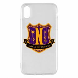 Чохол для iPhone X/Xs Nevermore Academy Logo - PrintSalon