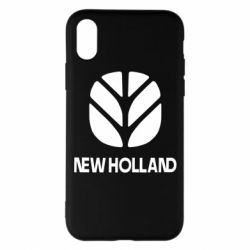 Чехол для iPhone X/Xs New Holland - PrintSalon