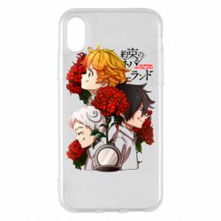 Чехол для iPhone X/Xs Обещанный Неверленд арт - PrintSalon