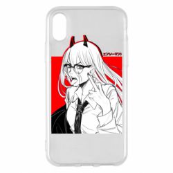 Чехол для iPhone X/Xs Power red - PrintSalon