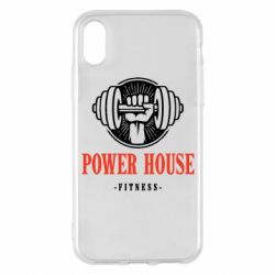 Чехол для iPhone X/Xs Powerhouse fitness - PrintSalon
