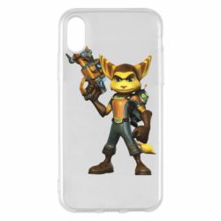 Чехол для iPhone X/Xs Ratchet with Clank - PrintSalon