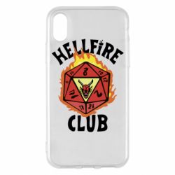 Чехол для iPhone X/Xs Stranger Things: Hellfire club - PrintSalon