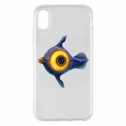 Чехол для iPhone X/Xs Subnautica Peeper - PrintSalon