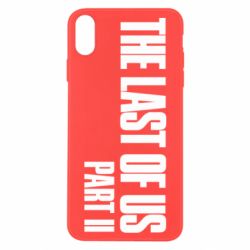 Чехол для iPhone X/Xs The last of us part 2 logo - PrintSalon