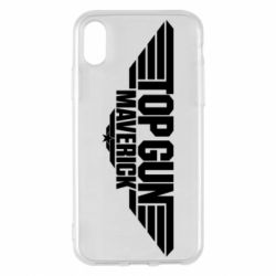 Чохол для iPhone X/Xs Top Gun Maverik - PrintSalon