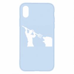 Чехол для iPhone X/Xs Тризубом по морде - PrintSalon