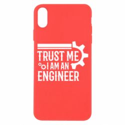 Чехол для iPhone X/Xs Trust me I am an engineer - PrintSalon