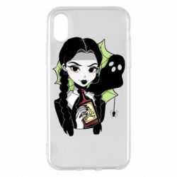 Чохол для iPhone X/Xs Венздей з отрутою - PrintSalon
