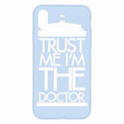Чохол для iPhone X/Xs Вір мені я доктор Тардіс