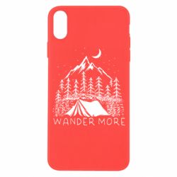 Чехол для iPhone X/Xs Wander more - PrintSalon