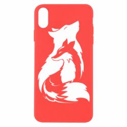 Чехол для iPhone X/Xs Wolf And Fox