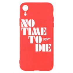 Чехол для iPhone XR 007 No Time To Die - PrintSalon