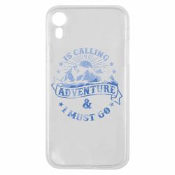 Чехол для iPhone XR Adventure is calling - PrintSalon