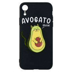 Чехол для iPhone XR Avogato Cat - PrintSalon