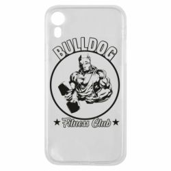 Чехол для iPhone XR Bulldog Fitness Club - PrintSalon