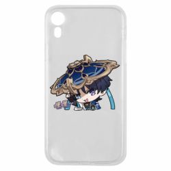 Чехол для iPhone XR Чиби Скарамуш