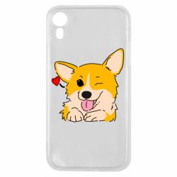 Чехол для iPhone XR Cute Corgi Puppy - PrintSalon