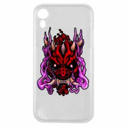 Чехол для iPhone XR Darth Maul Japanese mask - PrintSalon