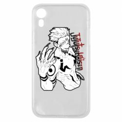 Чехол для iPhone XR Demon Sukuna art - PrintSalon