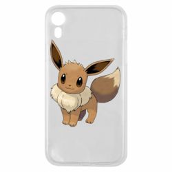Чехол для iPhone XR Eevee art