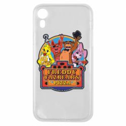 Чехол для iPhone XR Freddy Pizza - PrintSalon