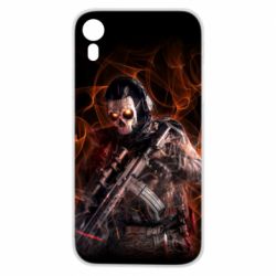 Чехол для iPhone XR Ghost On Fire