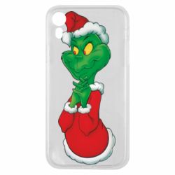 Чехол для iPhone XR Гринч потирает руки - PrintSalon