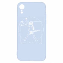 Чехол для iPhone XR Guitarist Da Vinci - PrintSalon