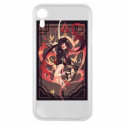 Чехол для iPhone XR Ху Тао с Хомой