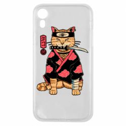 Чехол для iPhone XR Japanese Akatsuki cat - PrintSalon
