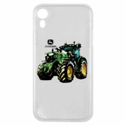 Чохол для iPhone XR John Deere Tractor and logo - PrintSalon