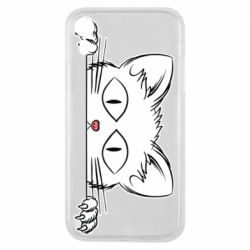 Чехол для iPhone XR Котейка - PrintSalon