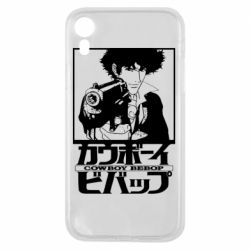 Чехол для iPhone XR Ковбой Бибоп с ружьем - PrintSalon