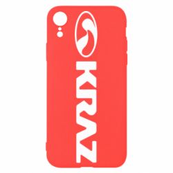Чехол для iPhone XR КРаЗ логотип - PrintSalon