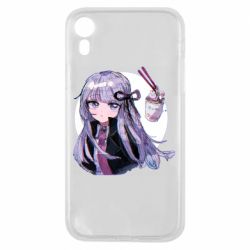 Чехол для iPhone XR Kyoko Kirigiri glitch art - PrintSalon