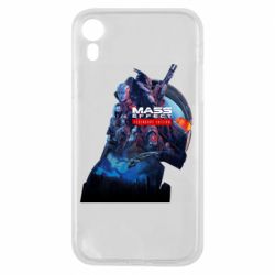 Чехол для iPhone XR Mass effect n7