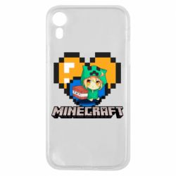 Чохол для iPhone XR Minecraft Girl - PrintSalon