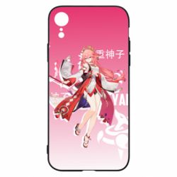 Чохол для iPhone XR Mischievous Yae Miko - PrintSalon