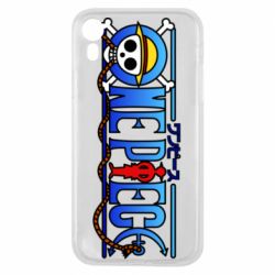 Чехол для iPhone XR One Piece Logo Skull - PrintSalon