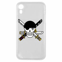 Чехол для iPhone XR One Piece Zoro logo - PrintSalon