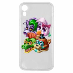 Чехол для iPhone XR Персонажи FNAF