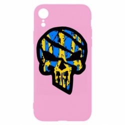 Чохол для iPhone XR Punisher Coat of arms of Ukraine - PrintSalon