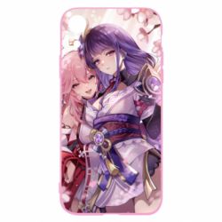 Чехол для iPhone XR Райден и Яе Мико