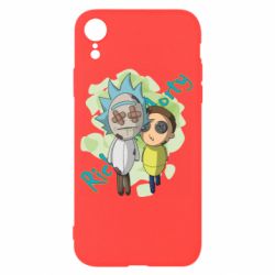 Чехол для iPhone XR Rick and Morty voodoo doll - PrintSalon